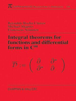 cover image of Integral Theorems for Functions and Differential Forms in C(m)